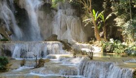 Kuangsi Waterfalls Laos - Capture the authentic charm of Laos’s lush scene